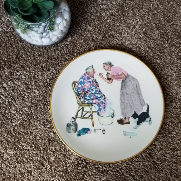 Norman Rockwell plate - Picture 1 of 3
